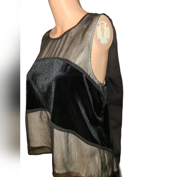 FOXIEDOX ANTHRO Dante Multimedia Velvet Panel Tank Size XS - Picture 2 of 5